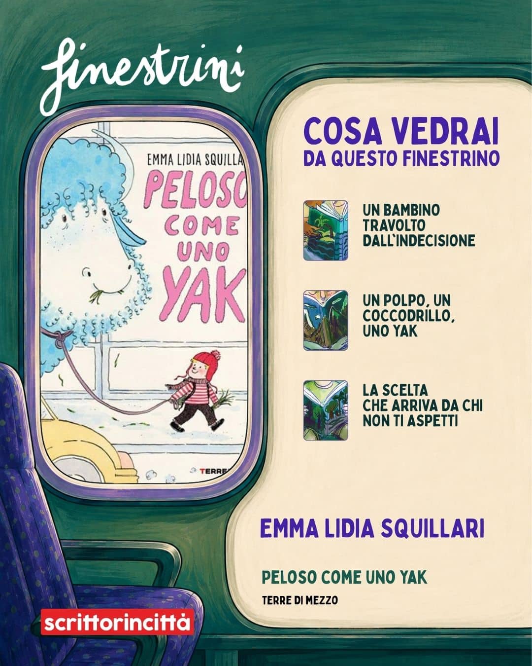 E se fosse uno yak?